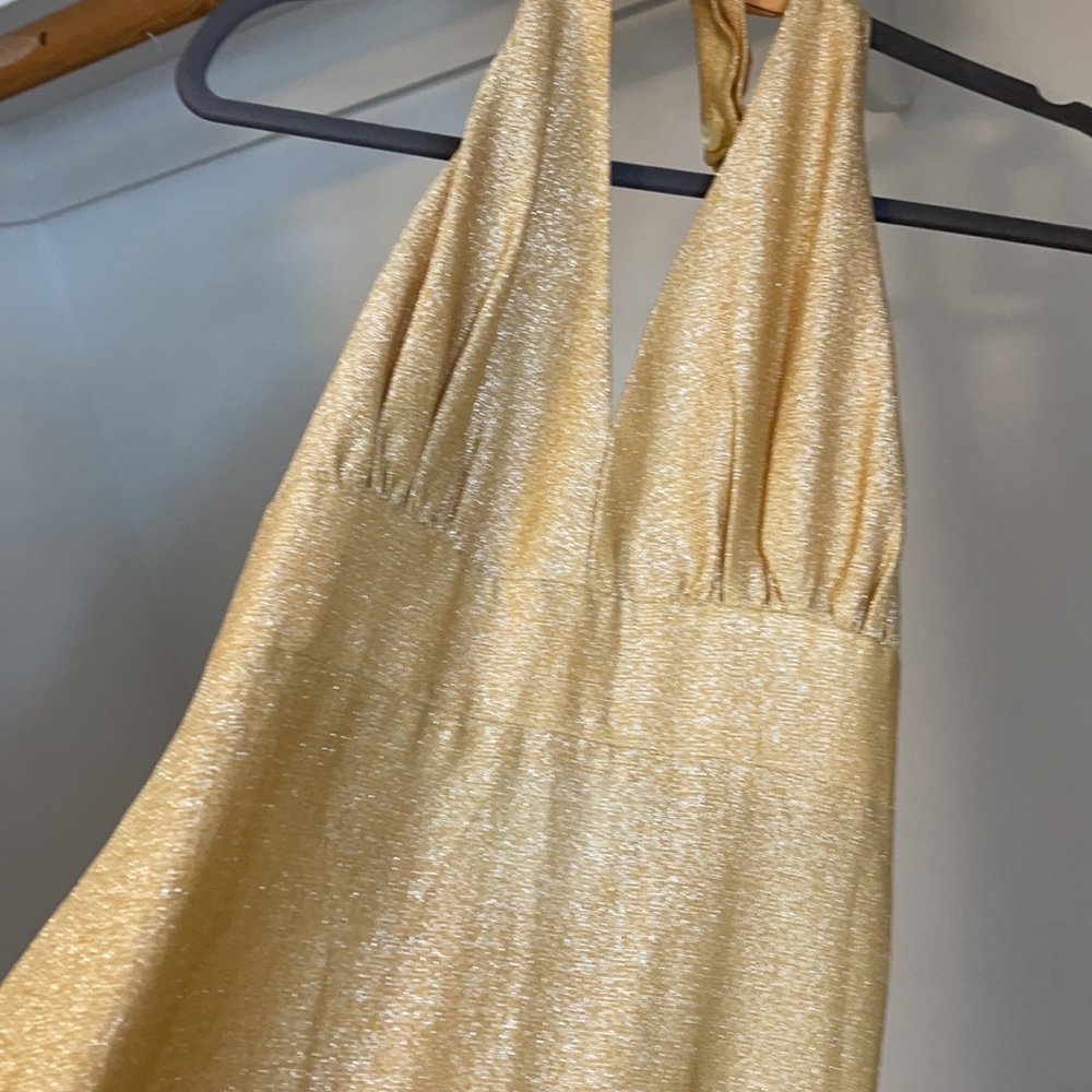 Vintage gold dress Marilyn Monroe style! - Picture 7 of 7